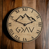 God Is Greater Than The Highs and Lows Clock - Designodeal
