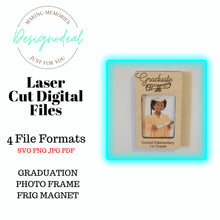 Load image into Gallery viewer, Graduation Frig Magnet Digital File Only - Designodeal
