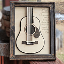 Load image into Gallery viewer, Guitar Sign With Music Quote - Designodeal
