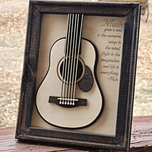 Load image into Gallery viewer, Guitar Sign With Music Quote - Designodeal
