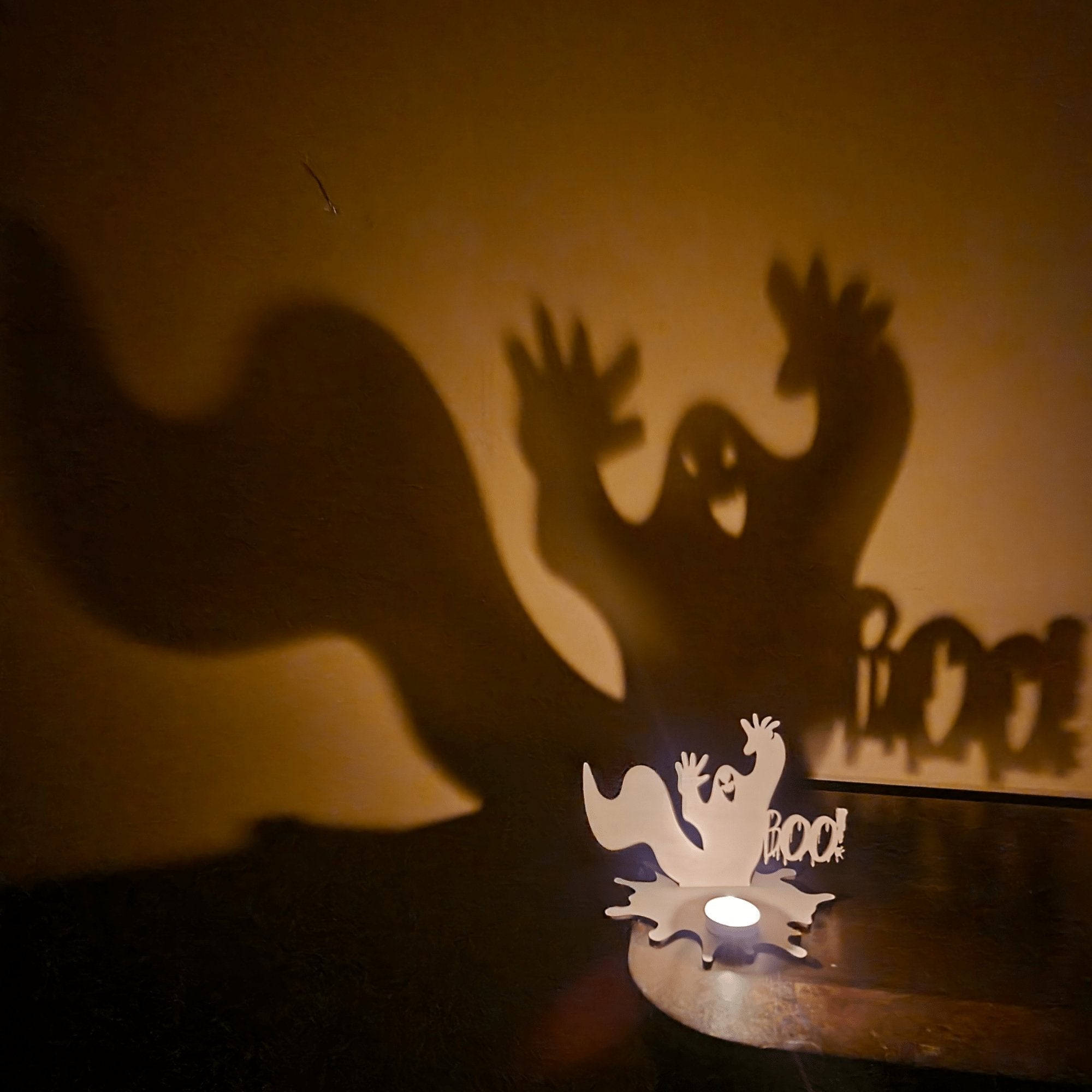 Halloween Ghost Tea Light Candle Holder - Designodeal