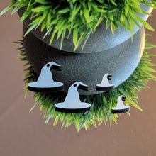 Load image into Gallery viewer, Halloween Witch Hat Sublimation Earring Blanks ~ Multiple Sizes - Designodeal
