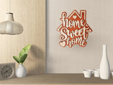 Home Sweet Home Maple 3D Wood Sign - Designodeal
