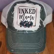 Load image into Gallery viewer, Inked Mama / Inked Babe Raggedy Hat Patches - Designodeal
