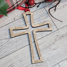 Load image into Gallery viewer, John 3:16 Bible Verse Inscription on Cross Digital File Only - Designodeal
