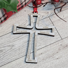 Load image into Gallery viewer, John 3:16 Bible Verse Inscription on Cross Digital File Only - Designodeal
