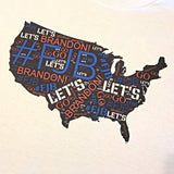 Let's Go Brandon FJB USA Map Word Art Sublimation Design SVG PNG DIGITAL DOWNLOAD Files - Designodeal