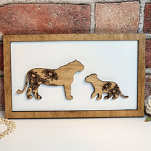 Load image into Gallery viewer, Lion Mommy &amp; Me Animal Sign - Designodeal
