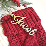 Personalized Christmas Stocking Name Tag - Designodeal