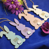 Personalized Easter Basket Bunny Name Tags - Designodeal