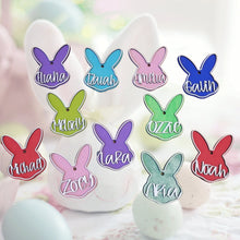 Load image into Gallery viewer, Personalized Easter Basket Wood Name Tags - Designodeal
