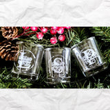 Personalized Engraved Monogram Shot Glasses - Designodeal