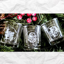 Load image into Gallery viewer, Personalized Engraved Monogram Shot Glasses - Designodeal
