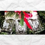 Personalized Engraved Monogram Shot Glasses - Designodeal
