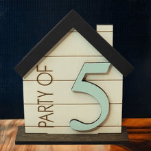Load image into Gallery viewer, Personalized Family Tiny Home Stand - Designodeal
