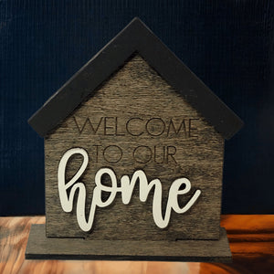 Personalized Family Tiny Home Stand - Designodeal