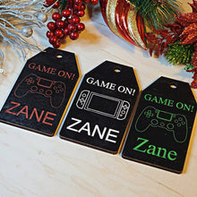 Load image into Gallery viewer, Personalized Gamer Name Gift Tags - Designodeal
