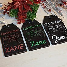 Load image into Gallery viewer, Personalized Gamer Name Gift Tags - Designodeal

