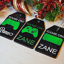 Load image into Gallery viewer, Personalized Gamer Name Gift Tags - Designodeal

