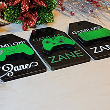 Load image into Gallery viewer, Personalized Gamer Name Gift Tags - Designodeal
