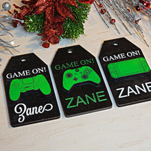 Load image into Gallery viewer, Personalized Gamer Name Gift Tags - Designodeal
