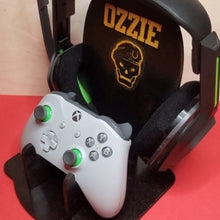 Load image into Gallery viewer, Personalized Name Gaming Stand for XBOX / PS4 Headphones and Controller - Designodeal
