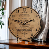 Personalized Retiring Dentist or Doctor Retirement Clock - Designodeal