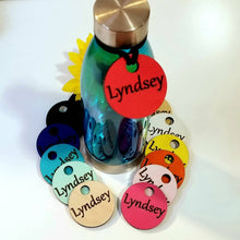 Load image into Gallery viewer, Personalized Sports Water Bottle Name Tag - Designodeal
