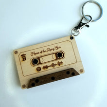Load image into Gallery viewer, Personalized Spotify Code Music Cassette Keychain - Designodeal
