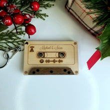 Load image into Gallery viewer, Personalized Spotify Code Music Cassette Keychain - Designodeal
