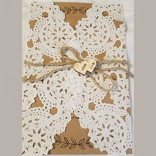 Load image into Gallery viewer, Personalized Wooden Double Heart Wedding Table Confetti &amp; Decor - Designodeal
