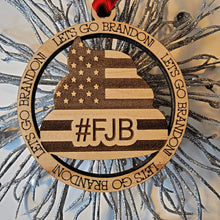 Load image into Gallery viewer, Poopy Pants Biden 2021 Let&#39;s Go Brandon #FJB Christmas Ornament - Designodeal
