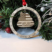 Load image into Gallery viewer, Poopy Pants Biden 2021 Let&#39;s Go Brandon #FJB Christmas Ornament - Designodeal
