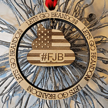 Load image into Gallery viewer, Poopy Pants Biden 2021 Let&#39;s Go Brandon #FJB Christmas Ornament - Designodeal
