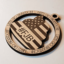 Load image into Gallery viewer, Poopy Pants Biden 2021 Let&#39;s Go Brandon #FJB Christmas Ornament - Designodeal
