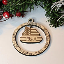 Load image into Gallery viewer, Poopy Pants Biden 2021 Let&#39;s Go Brandon #FJB Christmas Ornament - Designodeal
