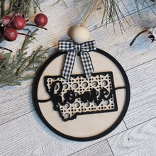 Load image into Gallery viewer, Rattan Home State Christmas Ornament - Designodeal
