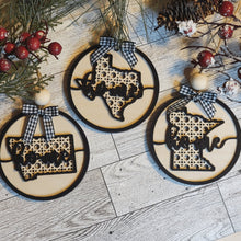 Load image into Gallery viewer, Rattan Home State Christmas Ornament - Designodeal

