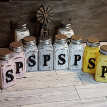 Load image into Gallery viewer, Rustic Farmhouse Salt &amp; Pepper Shakers - Designodeal
