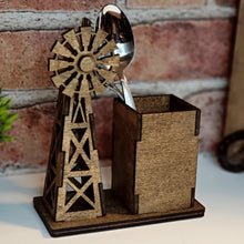 Load image into Gallery viewer, Rustic Farmhouse Utensil Spoon Holder - Designodeal
