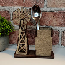 Load image into Gallery viewer, Rustic Farmhouse Utensil Spoon Holder - Designodeal
