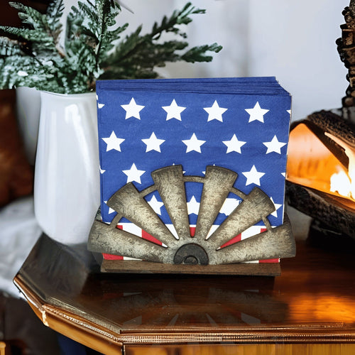 Rustic Windmill Napkin Holder - Designodeal