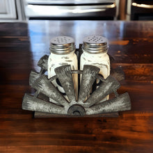 Load image into Gallery viewer, Rustic Windmill Salt &amp; Pepper Shaker Stand - Designodeal
