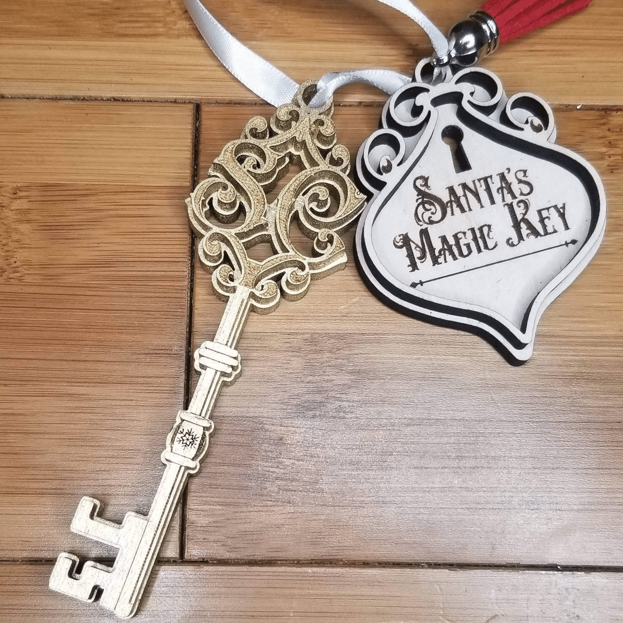 Santa's Magic Key Christmas Ornament Keepsake - Designodeal