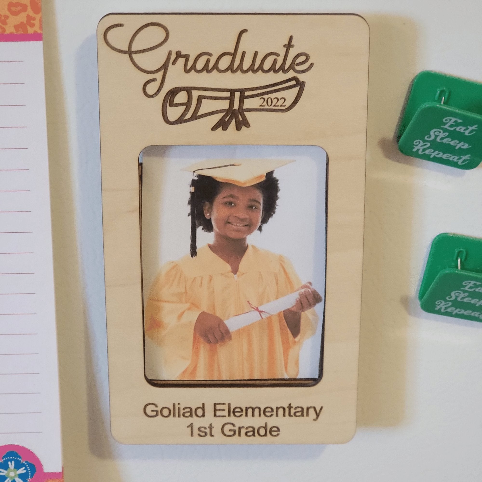 School Graduation Photo Frame Refrigerator Magnet - Designodeal