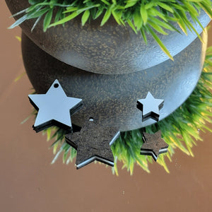 Stars Sublimation Earring Blanks ~ Multiple Sizes - Designodeal