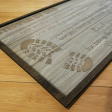 Load image into Gallery viewer, Stepped Up Dad Father&#39;s Day Sign ~ Step Dad / Bonus Dad Gift - Designodeal
