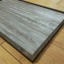 Load image into Gallery viewer, Stepped Up Dad Father&#39;s Day Sign ~ Step Dad / Bonus Dad Gift - Designodeal
