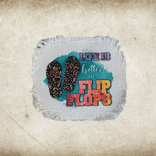 Load image into Gallery viewer, Summer Favorites Frayed Sublimation Hat Patches - Designodeal
