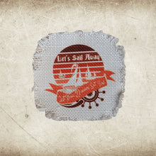 Load image into Gallery viewer, Summer Favorites Frayed Sublimation Hat Patches - Designodeal

